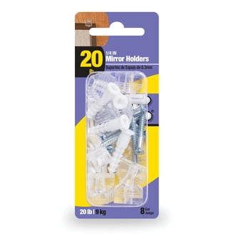 Prime-Line 3/8" Diecast Screen Clips – Zinc Plated, For Storm Windows & Doors, Pack Of 100