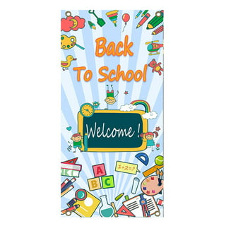 Welcome Back School Banner {Pencil Letters} - Paper Trail Design