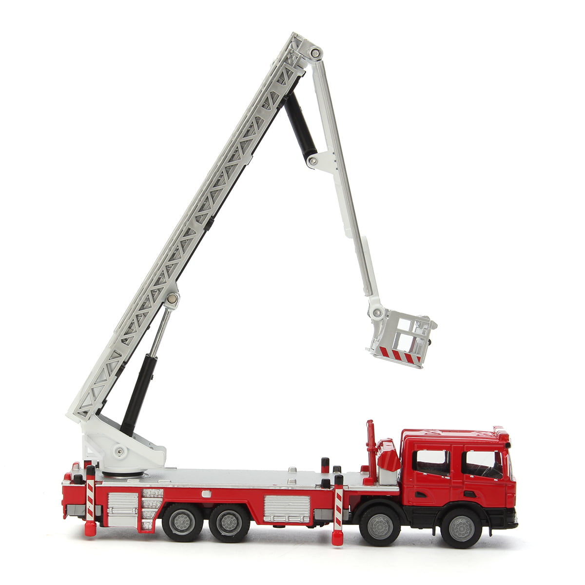 1:50 Scale Diecast Aerial Fire Truck Construction Vehicle Cars Model Toys gift
