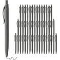 thumbnail image 1 of wqlpp-Deegtran Pens Bulk, 50 Pack No Bleed Black Click Pens, Wholesale Retractable Ballpoint Pens, Pens Medium Point, Smooth Ink Pens, 1.0MM Black Ink, 1 of 4