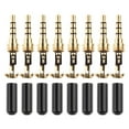 thumbnail image 1 of 8Pcs / Set Reemplazo de conector de auriculares 3.5mm Puerto Convertidor de adaptador de sonido, 1 of 6