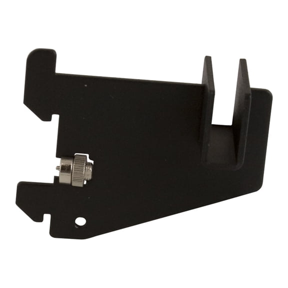 Econoco - GR3/MAB - 3" Matte Black Hangrail Bracket to Hold Rectangular Tubing For Imperial Line - Sold in Pack of 25