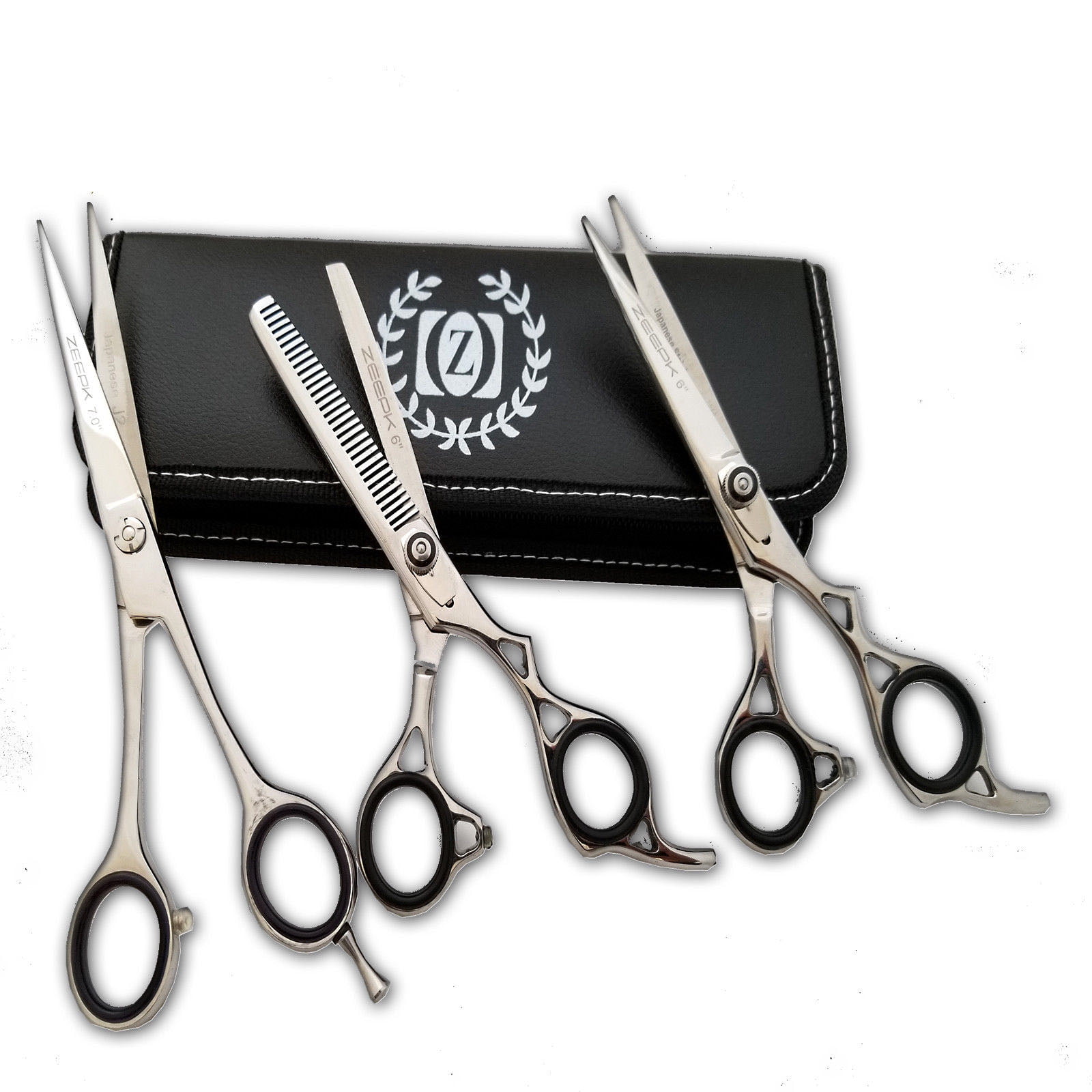 Professional Barber Hairdressing Scissors Set 7" SHEARS 6" BARBER