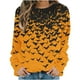 thumbnail image 4 of Ailaofu Spooky Season Sweatshirts Halloween Sweatshirt Women - Halloween Graphic Crewneck Tops Casual, 4 of 5