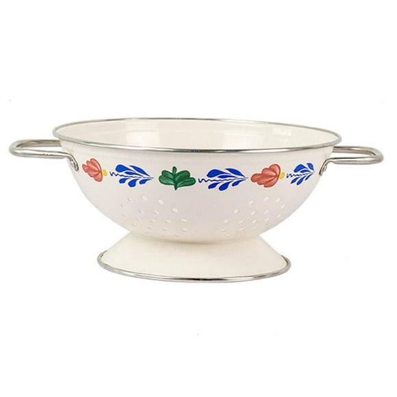 Cesta de drenaje para lavar frutas Platos de frutas Cesta de soporte Homatz Frutas en forma de pentágono Frutas Grande