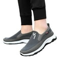thumbnail image 5 of Men's On Casual Shoes Breathable Lightweight Low Top Sneakers For Daily Walking Comfortable Soft Sole Loafers For Men Mens Slip On Shoes, 5 of 8