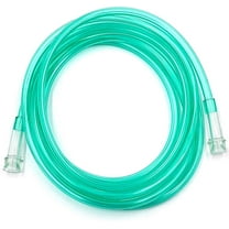 ResOne 50Ft Green Oxygen Supply Tubing, Crush Resistant, Standard Connectors