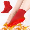 thumbnail image 2 of IUJSOY Heated Socks for Women Men Winter Warm Breathable Cotton Socks for Outdoor Skiing Camping, 2 of 9