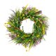 thumbnail image 2 of Corona de primavera para puerta de entrada, adorno colgante de moda, elegante corona de flores silvestres para Diámetro 35CM, 2 of 9