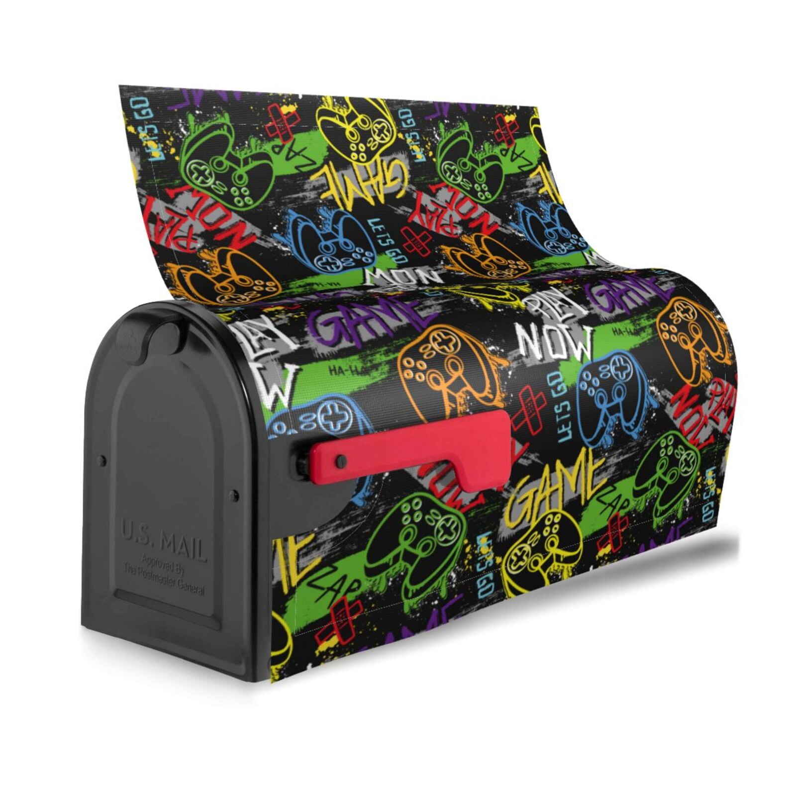 Picia Game Joysticks Magnetic Mailbox Cover Standard Size-