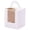 White*10, variant on CMYYNNA 1 Pack Individual Cupcake Containers, Cupcake Boxes with Window, Food Grade Cupcake Holders with Inserts, Stackable Deep Cupcake Carrier Easy Transport and Presentation (White)