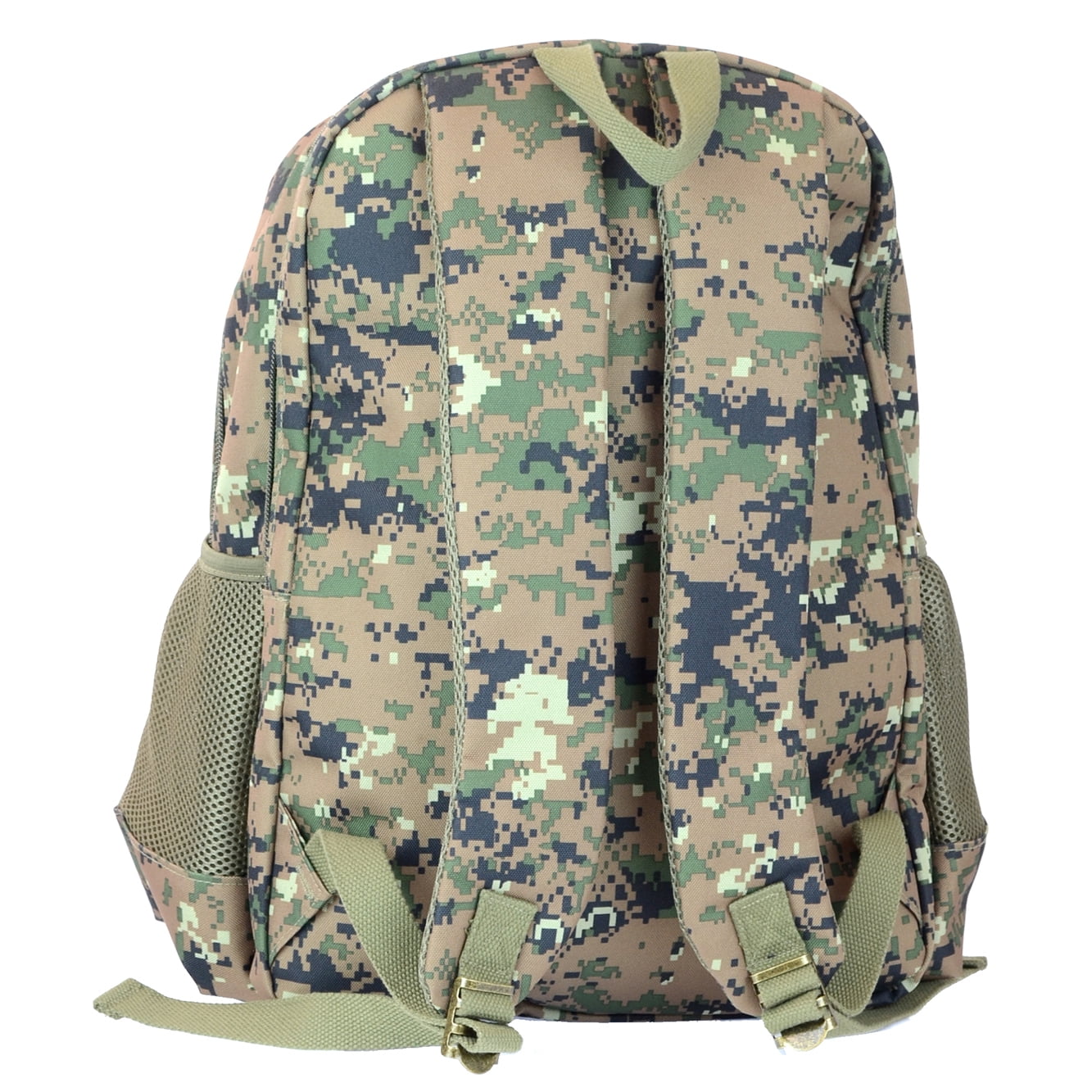 Military Camouflage Woodland Print Water Resistant Backpack Military Camouflage Woodland Print Water Resistant Backpack