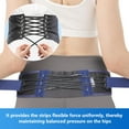 thumbnail image 3 of Velpeau Sacroiliac Si Joint Hip Belt for Men and Women, Breathable Anti-Slip Pelvic and Lower Back Support Brace - Pain Relief for Sciatica, Pelvis, Lumbar (Reg, Hip Size 28-37"), 3 of 9