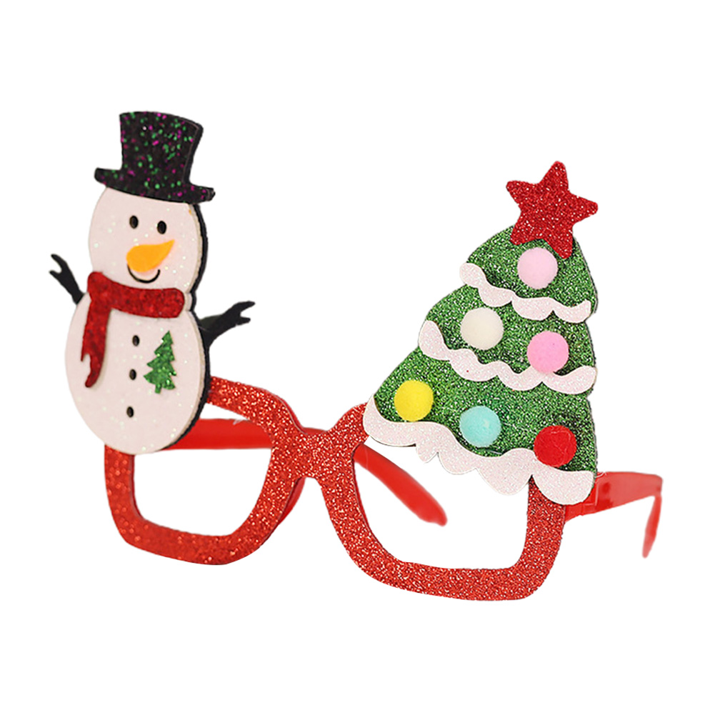 Holiday Glasses,Cute Christmas Glasses Frames,Flexibility to Fit All
