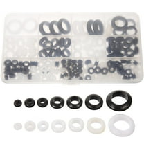 Milisten Grommet Kits Rubber Grommets Replacement Rubber 180Pcs