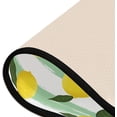 thumbnail image 3 of Kitchen Rugs and Mats Non-Skid Washable Runner Rugs Lemon Stripes Leaves Long 72x24 inch for Floor Cushioned Hallway Entryway Indoor 2x6, 3 of 7