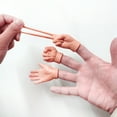 thumbnail image 4 of ROCKROK 2 Pack Finger Puppets Tiny Hand for Cats Funny Finger Small Hand Set, 4 of 15