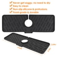 thumbnail image 5 of Kitchen Sink Faucet Splash Guard, iMounTEK Silicone Faucet Water Catcher Mat Sink Protectors Splash Countertop,Black, 5 of 6