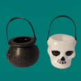thumbnail image 4 of 6pcs Mini Halloween Candy Holder Novelty Witch Cauldron Bucket Kettle Skull Pot, 4 of 4