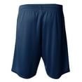 thumbnail image 2 of A4 9" Pocketed Short w/ Contrast Stitching For Men in Navy | N5340, 2 of 2