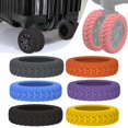 thumbnail image 4 of 8Pcs Suitcase Wheel Protection Cover Set Low Noise Trolleys Case Wheels Protector for Suitcase Wheels Yellow, 4 of 5