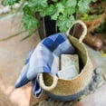 thumbnail image 4 of Straw Basket Pop Up Belly Basket, 4 of 11