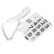 thumbnail image 4 of Elderly Landline Phone With Big Button Cor Phone For Seniors Hearing Impaired, 4 of 5