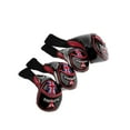 thumbnail image 1 of pitrice 4x Long Cou Club Couvre-Chef Coin Fer Protéger Couvre-Chef Rouge Noir, 1 of 5