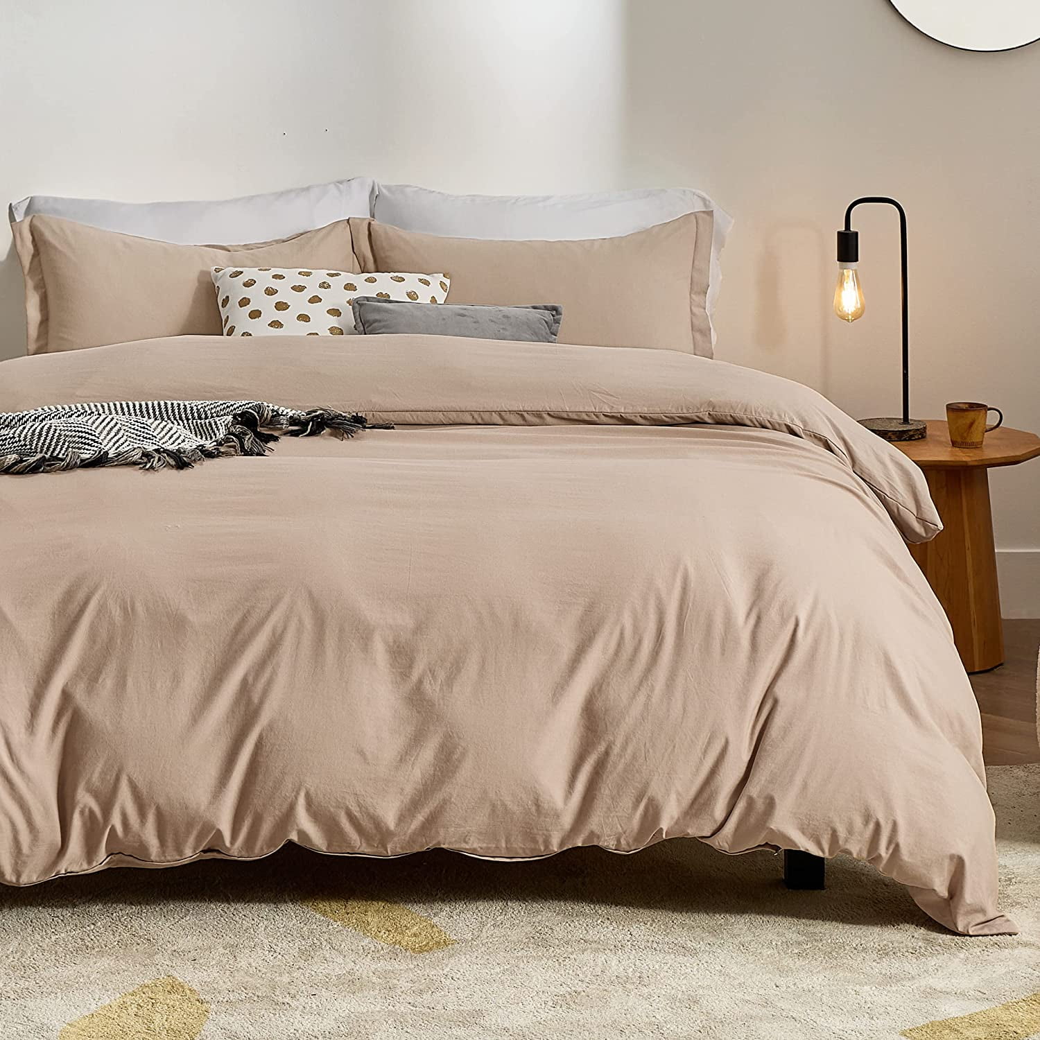 dark tan duvet cover