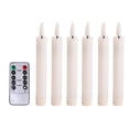 thumbnail image 1 of Velas de Pilar LED 6 Piezas Sin Llama Eléctricas para el Hogar Oficina Boda Día de San Valentín Blanco perfecl, 1 of 7