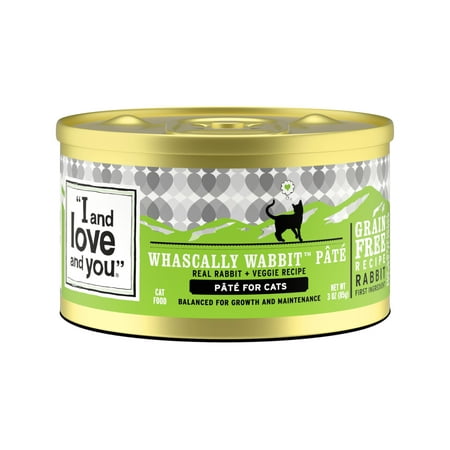 UPC: 0818336010200 | I and love and you  – Whascally Wabbit Pâté Wet Cat Food – Single 3 oz can