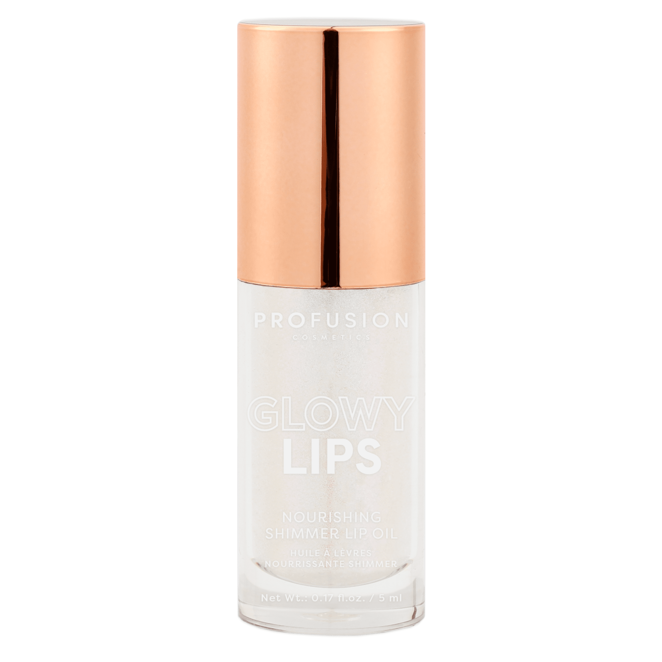Profusion Cosmetics Nourishing Shimmer Lip Oil Glowy Lips- Sprinkles