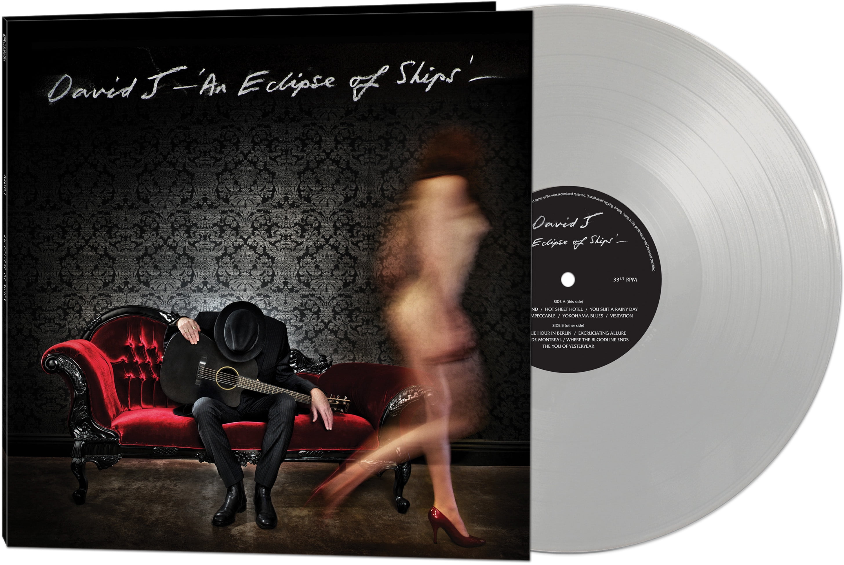 David J - An Eclipse Of Ships - Silver - Music & Performance - Vinyl