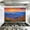 Color 3, variant on Kitchen Backsplash Peel and Stick Wall Murals Blue Ridge Mountain Sunrise Smoky Mountains Nature Forest Removable Mural 35.4"W x 23.6"H, Oil Proof Vinyl Wallpaper for Fireplace & Behind Stove
