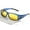 Blue, variant on Wrap Around Night-Vision Glasses, Fit Over Prescription Glasses with HD Polarized Yellow Lens Night-Driving Glasses