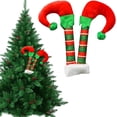 thumbnail image 4 of Clearance Under $3.39! Plastic Christmas Elf Legs Pick Decoration for Tree and Holiday Home Decor, 4 of 4