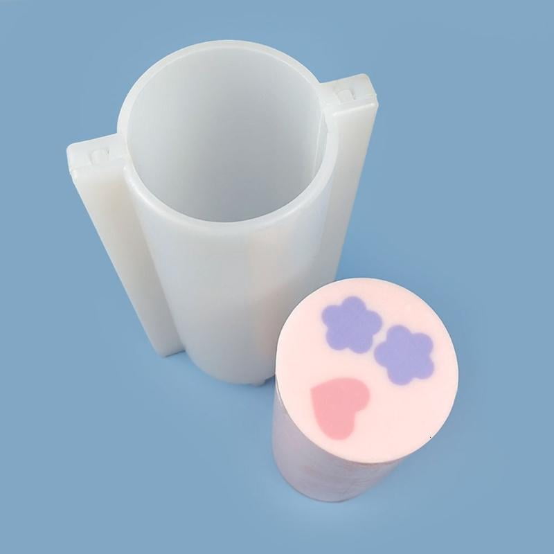 Large Cylinder Silicone Mold Epoxy Resin Casting Mold Mousse Cake Mould Decor