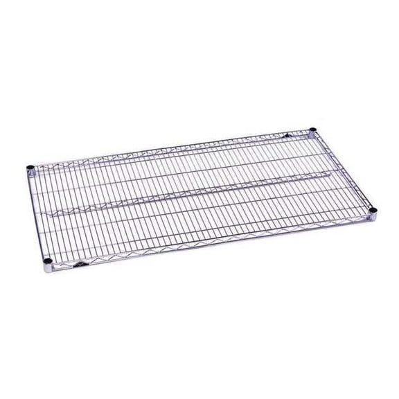 Metro Wire Shelf,21x24in,LdCap 800lb,PK4 2124BR-4