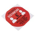 thumbnail image 4 of YLSHRF Distancing Floor Sticker, 5PCS Floor Signs Sticker, For Market Hospital, 4 of 8