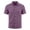Purple, variant on Mens Breeze Shirt Loose Fit Ice Silk Mesh Button-Down Summer Shirts Breathable Oversized Casual Top Short Sleeve for Streetwear Blue L