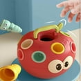 thumbnail image 1 of Xihbxyly Despacho de Almacén Juegos Educativos para Primera Infancia: Emparejamiento de Manzanas, Formas Digitales, Juguetes Educativos para Primera Infancia, Bebes de 1 a 3 Años, 1 of 7