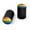 Black, variant on Rainbow Pride Gay Lesbian Contemporary Motorcycle Bicycle Bike Tire Rim Wheel Aluminum Valve Stem Caps