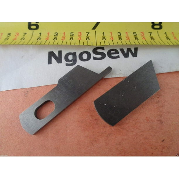 Upper knife (1250014229) + Lower Knife (1250004237)For WHITE SERGER