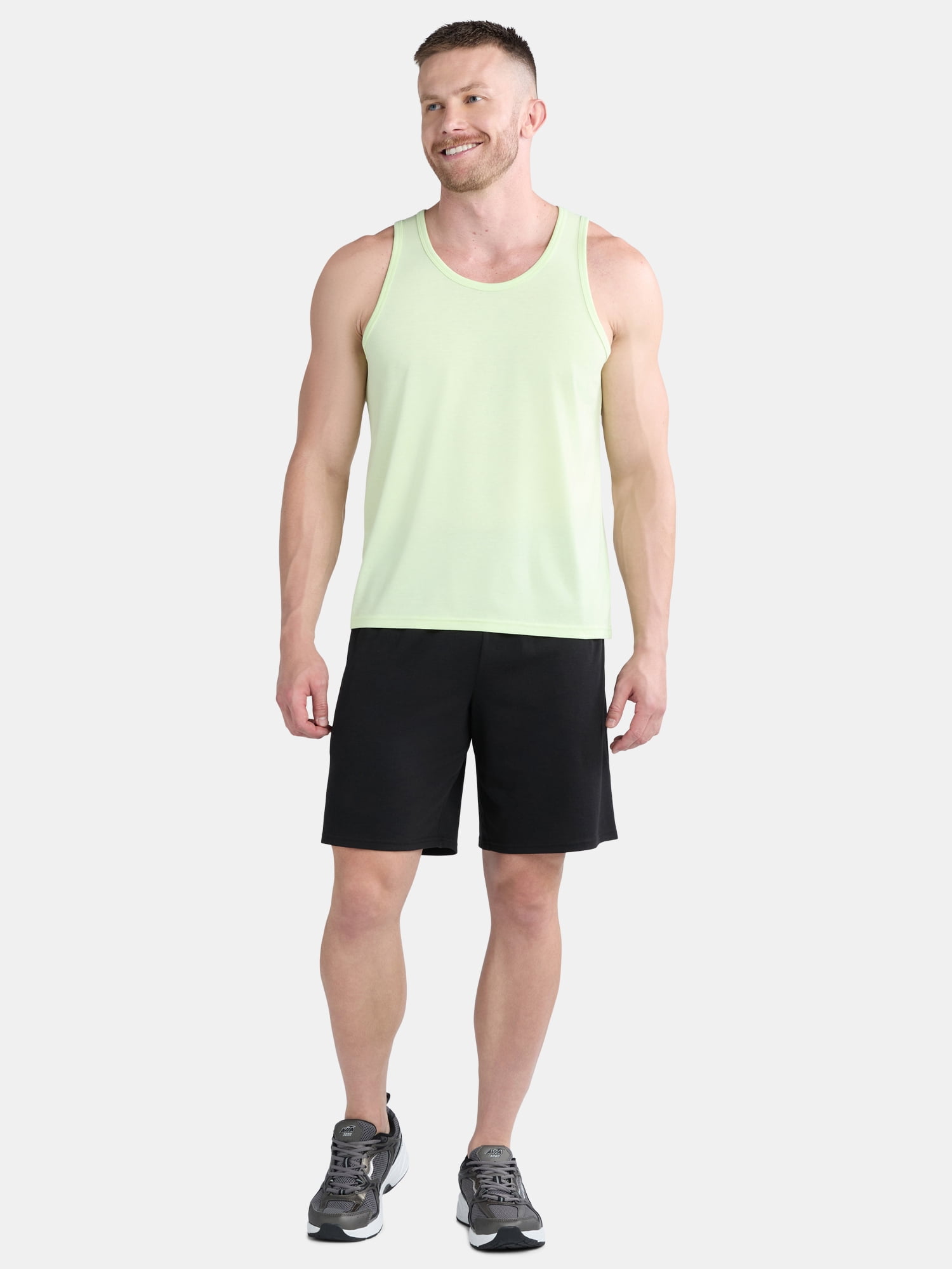 Athletic Works Men's and Men's Big & Tall Tri-Blend Tank Top, Sizes XS-4XLT