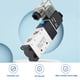thumbnail image 3 of Válvula Solenoide Neumática, Protección IP65 Anillo De Sellado Autohumectante Válvula Solenoide De CC Para Control Electromagnético, 3 of 7