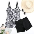 thumbnail image 5 of Moda mujer estampado Sexy Bikini push-up acolchado traje de baño traje de baño conjunto de ropa de playa Fridja  nalpqowj48180, 5 of 5