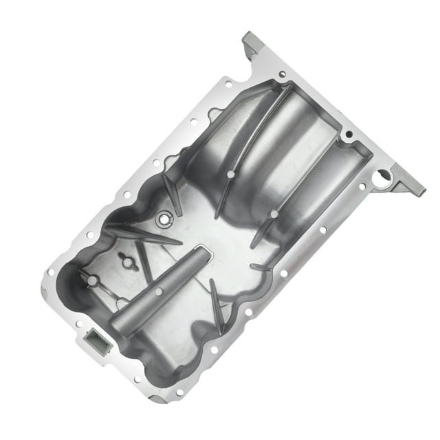 Repuestos Únicos No.55573111 Cárter de Aceite del Motor Cárter de Aceite para Opel Astra J P10 1.4 2009-2015 Aluminio Tono Plateado
