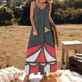 thumbnail image 3 of The Circus Sleeveless Suspender Dress Summer Fashion Casual Long Dress, 3 of 9