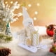 thumbnail image 3 of Adornos navideños, regalos navideños, trineo navideño, Papá Noel, muñeco de nieve y reno, figuras decorativas festivas, adornos de muñecos de trineo, 3 of 5