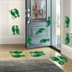 thumbnail image 5 of Calcomanías de huellas de duende para el Día de San Patricio (5 hojas, 20 pares), verdes, extraíbles, para suelo, pared, ventana, impermeables, para decorar el hogar, la oficina, la escuela y la, 5 of 5